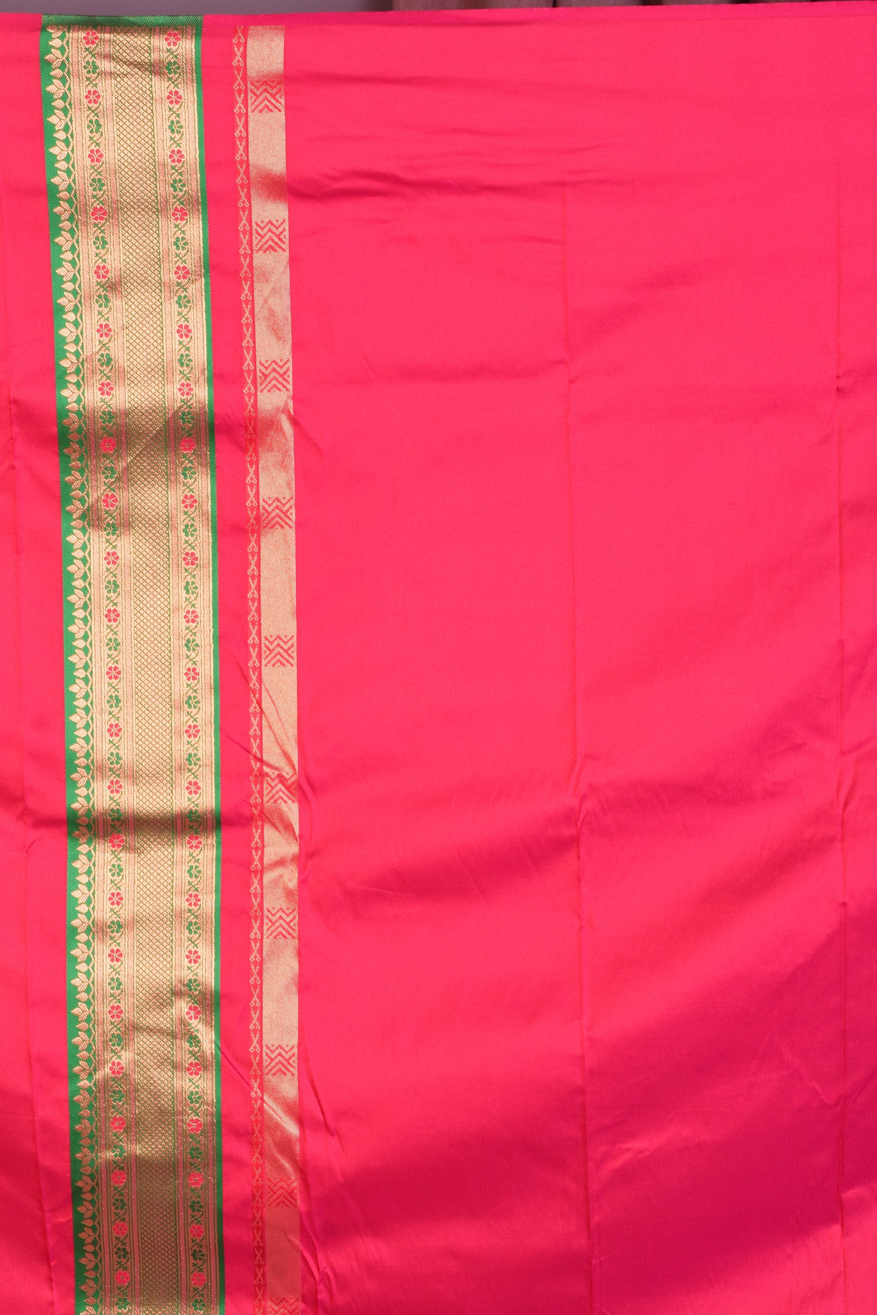 Designer Rani Art Silk Saree with Threadwork - Keya Seth Exclusive