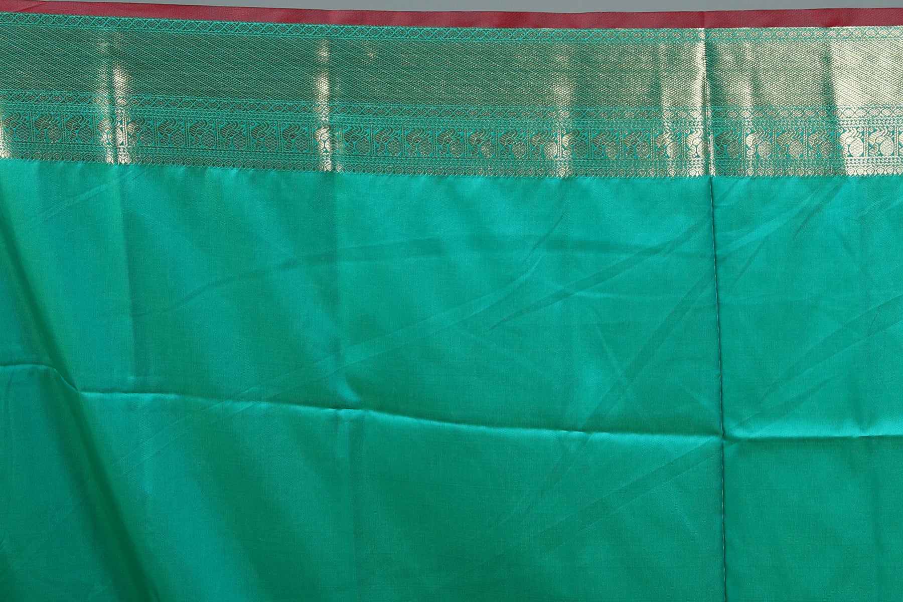 Olive Green Blended Kanjivaram Silk Saree