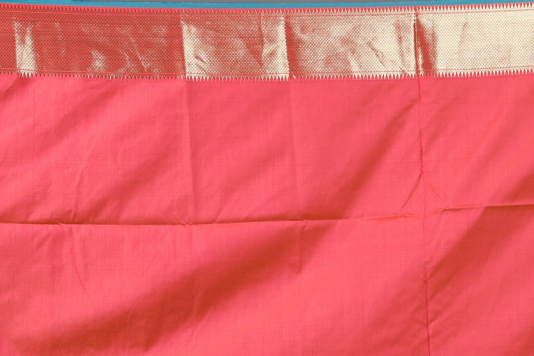 Pesta Green Blended Silk Saree