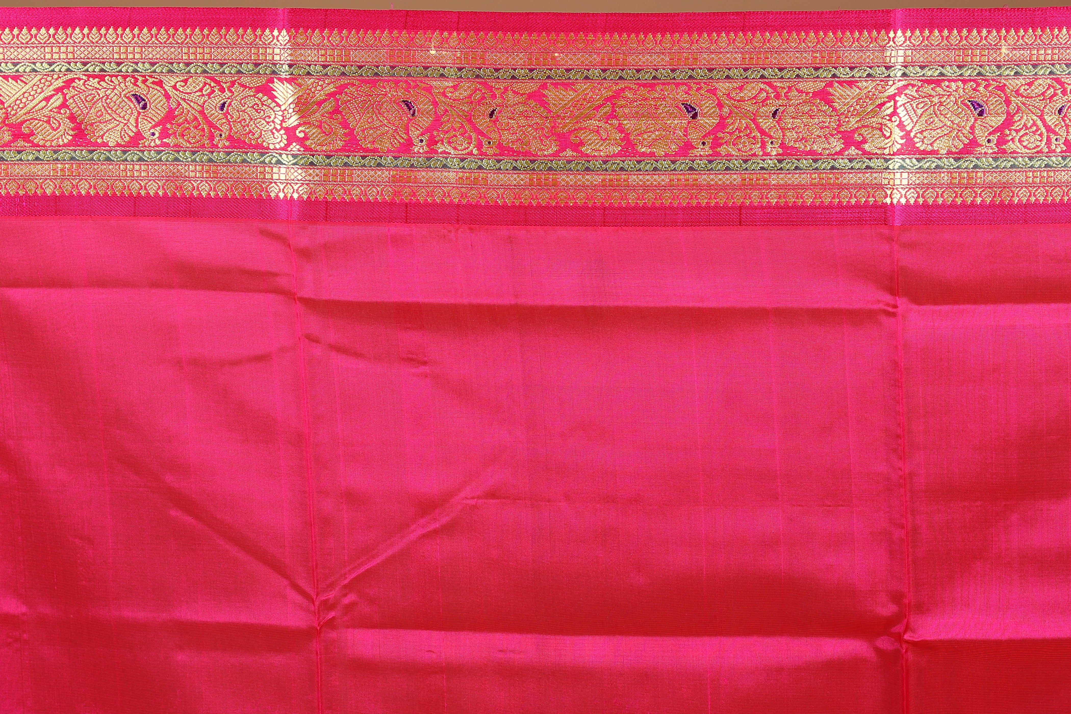 Royal Blue Blended Pattu Silk Saree