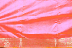 Light Pink Pure Katan Silk Saree