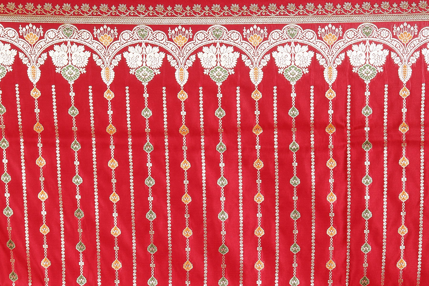 Maroon Pure Banarasi Silk Saree - Keya Seth Exclusive