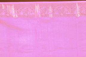 Designer Light Pink Tussar Saree