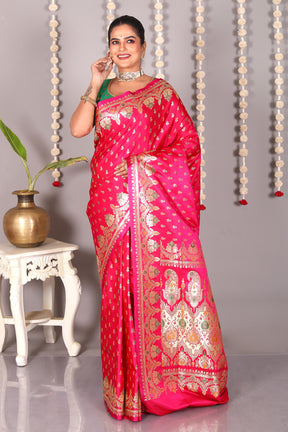 Rani Pure Banarasi Silk Saree - Keya Seth Exclusive