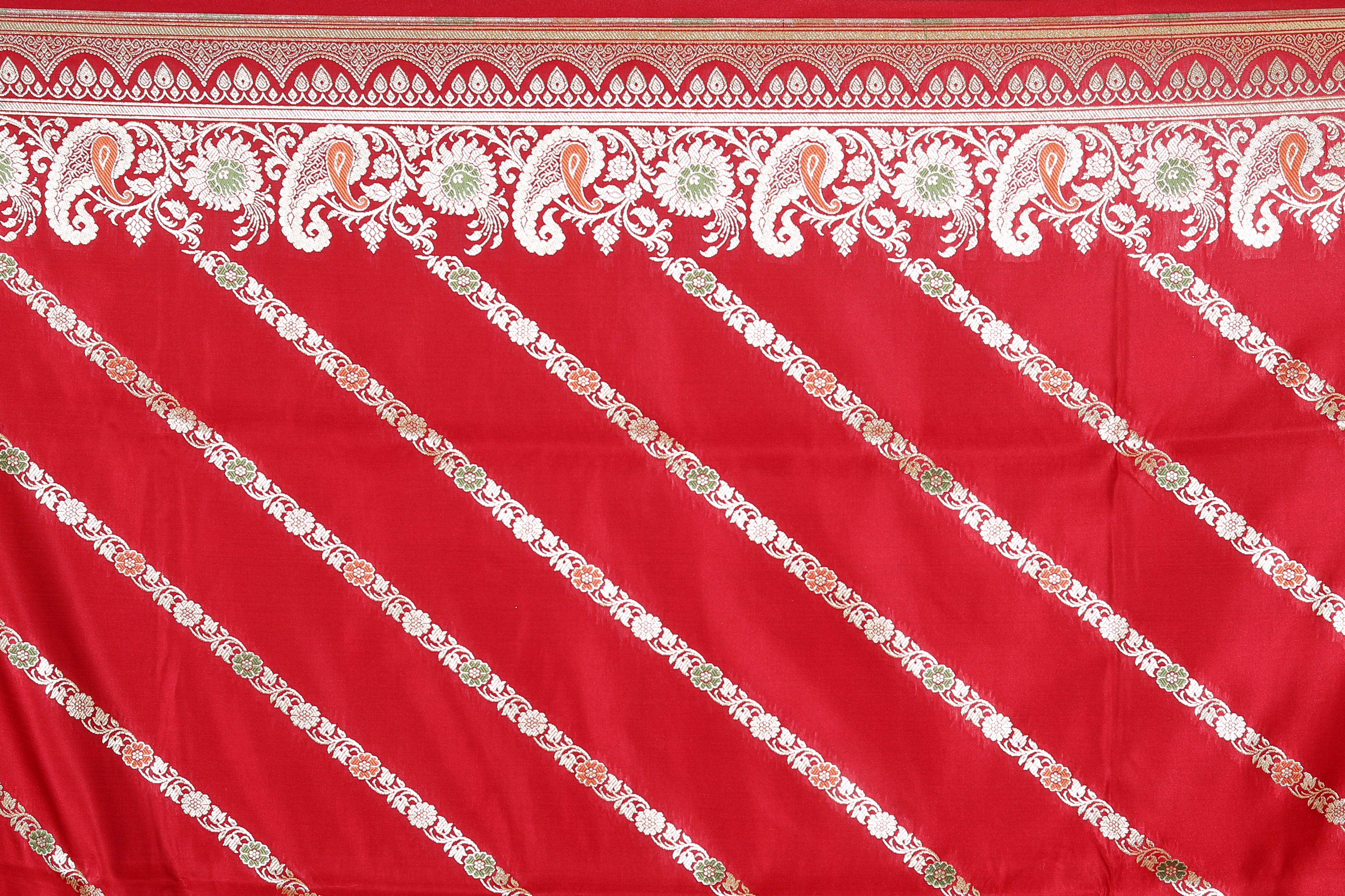 Maroon Pure Banarasi Silk Saree - Keya Seth Exclusive