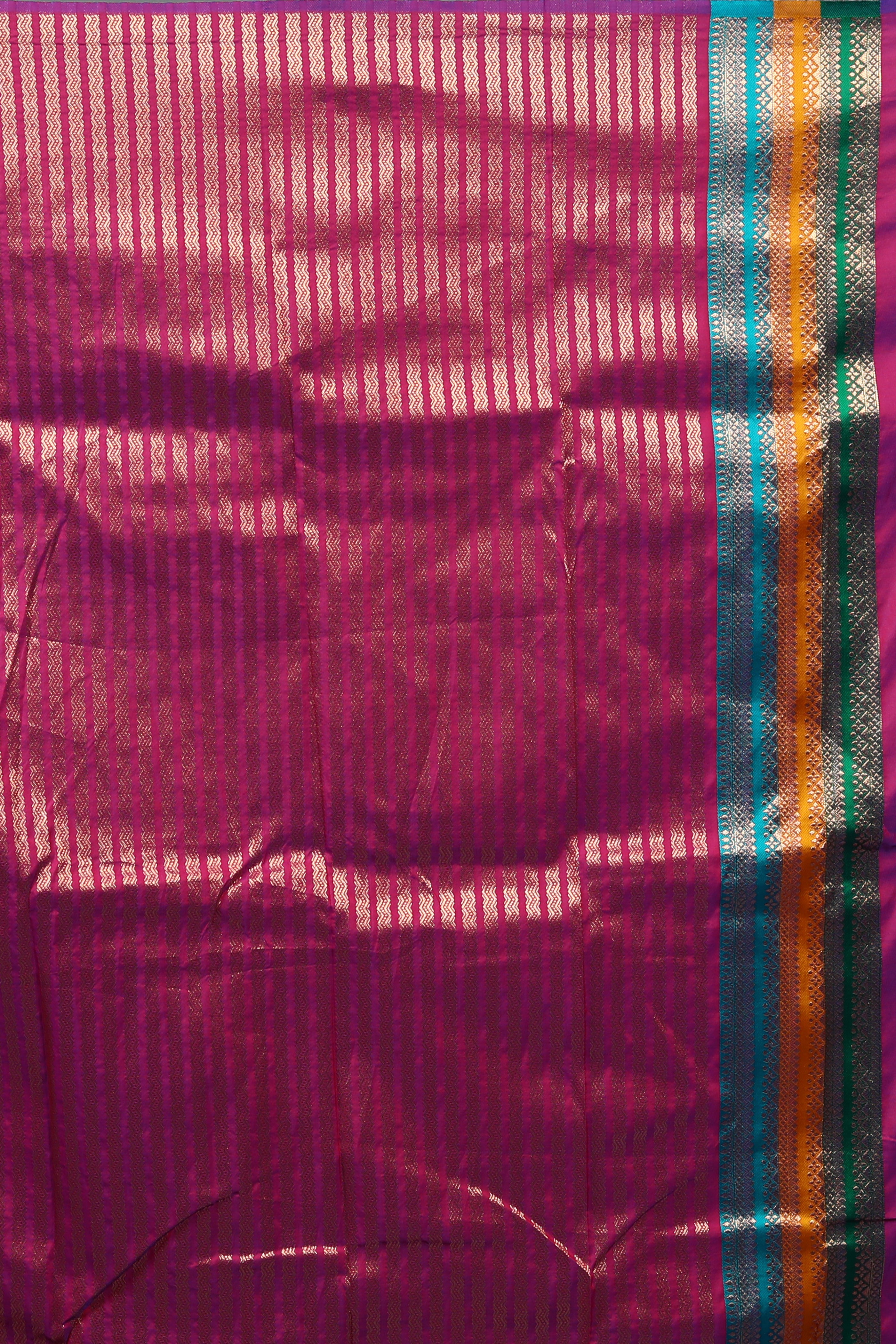 Magenta Blended Katan Silk Saree