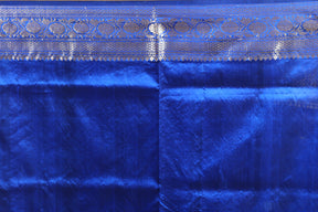 Royal Blue Pure Katan Silk Saree