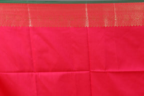 Orange Blended Silk Saree