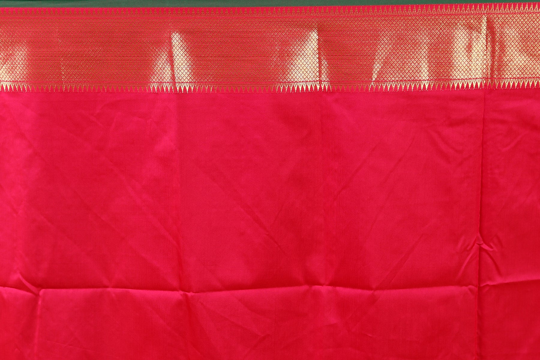 Orange Blended Silk Saree
