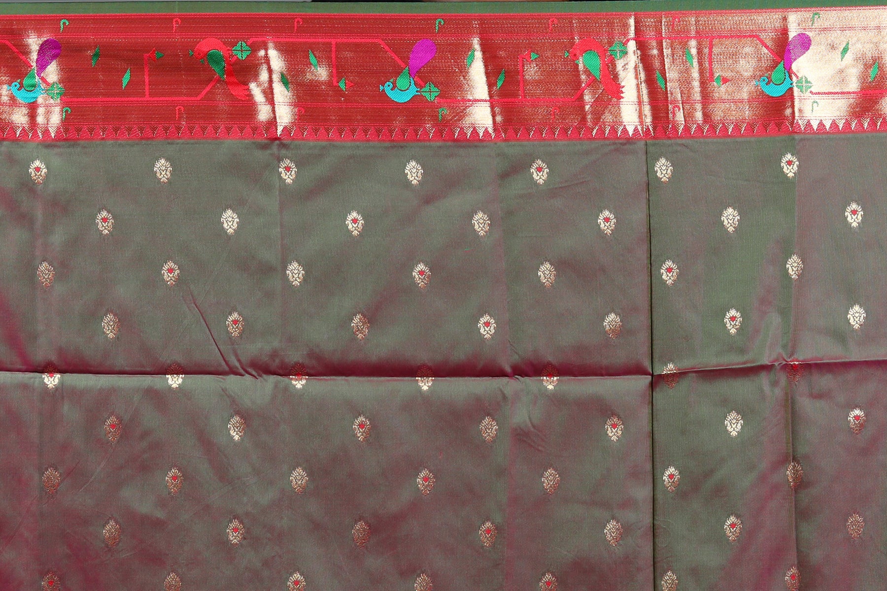 Pink Blended Paithani Silk Saree