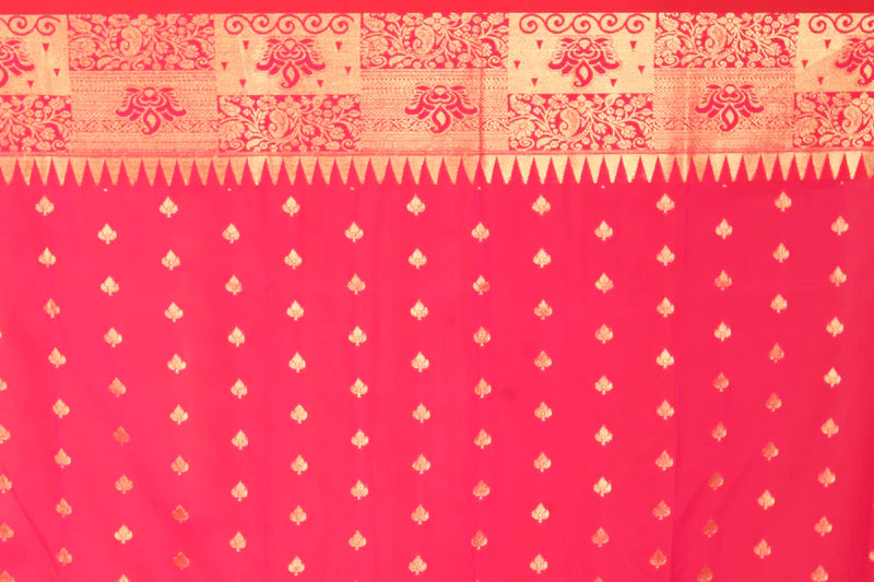 Grey Blended Kanjivaram Silk Saree - Keya Seth Exclusive