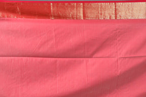 Off-white Blended Silk Saree