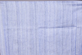 Slate Grey Blended Tussar Silk Saree with Threadwork - Keya Seth Exclusive