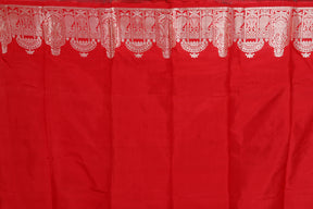 Offwhite Pure Katan Saree - Keya Seth Exclusive