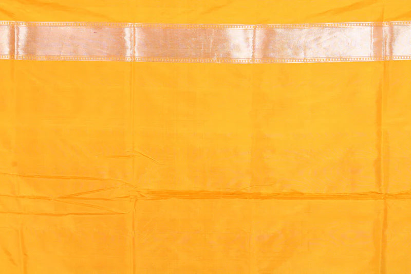 Multicolored Pure Katan Saree - Keya Seth Exclusive