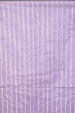 Light Purple Blended Organza Saree with ThreadWorks - Keya Seth Exclusive