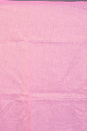 Light Pink Blended Organza Saree with ThreadWorks - Keya Seth Exclusive