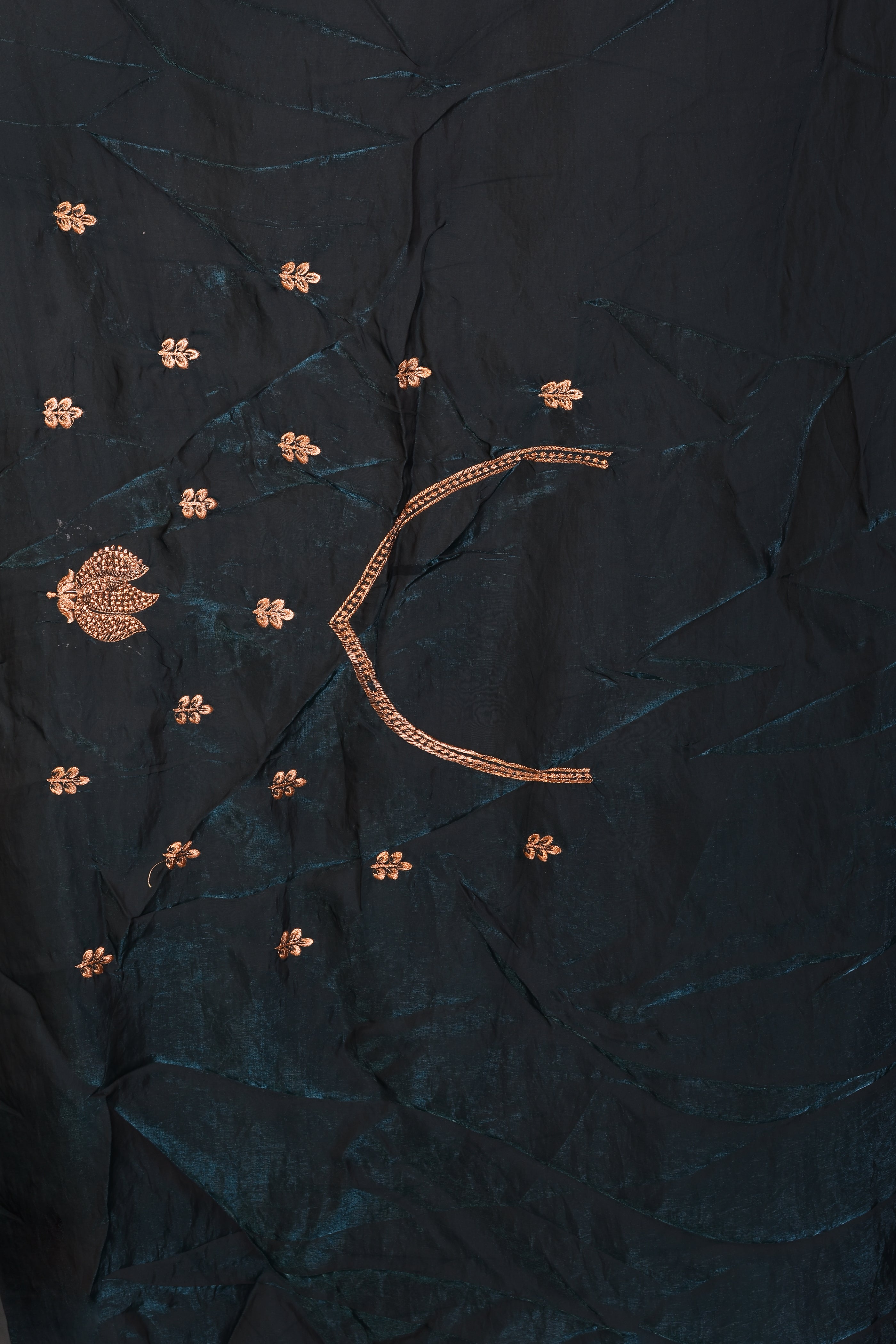 Blue Organza Saree - Keya Seth Exclusive
