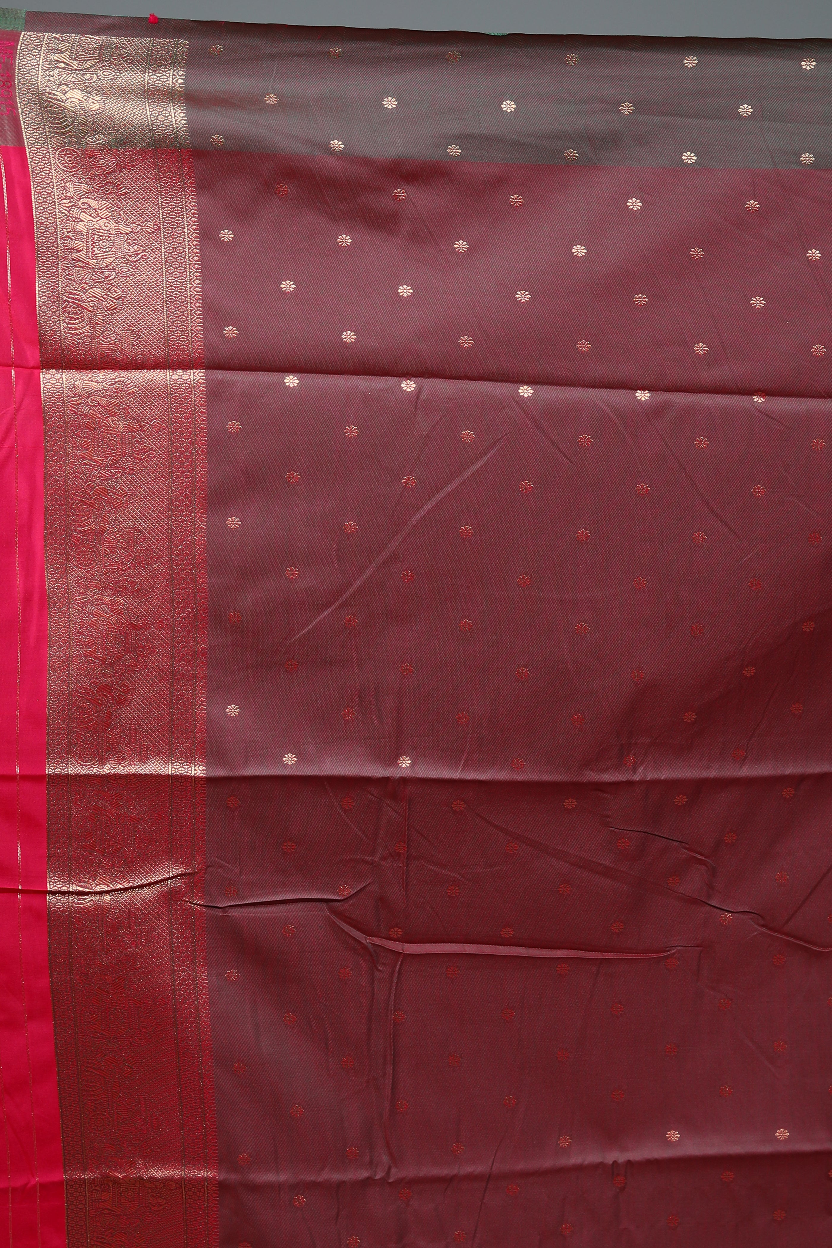 Pink Blended Silk Saree
