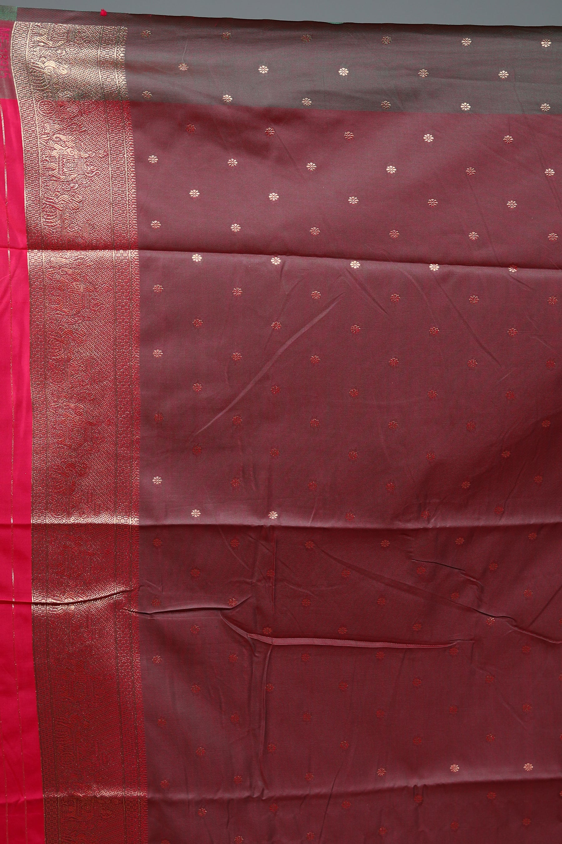 Pink Blended Silk Saree