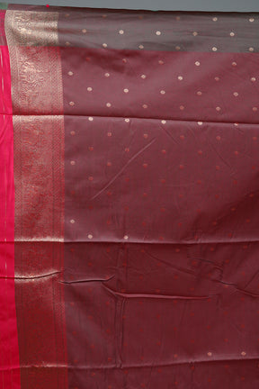 Pink Blended Silk Saree
