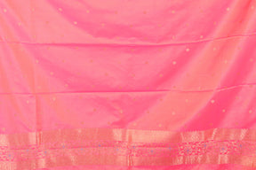 Yellow Blended Satin Silk Saree - Keya Seth Exclusive