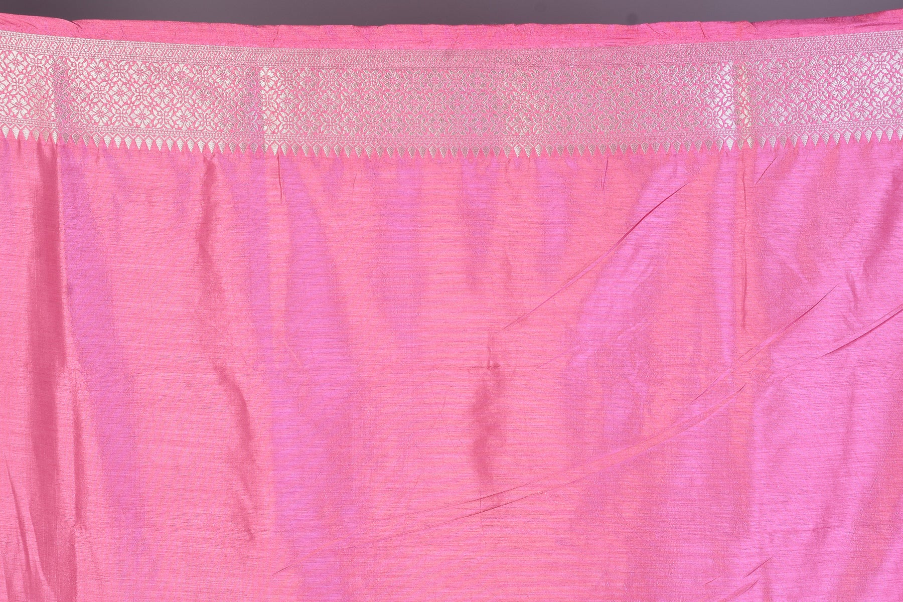 Pink Art Silk Saree with Zari Work - Keya Seth Exclusive