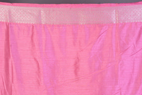 Pink Art Silk Saree with Zari Work - Keya Seth Exclusive