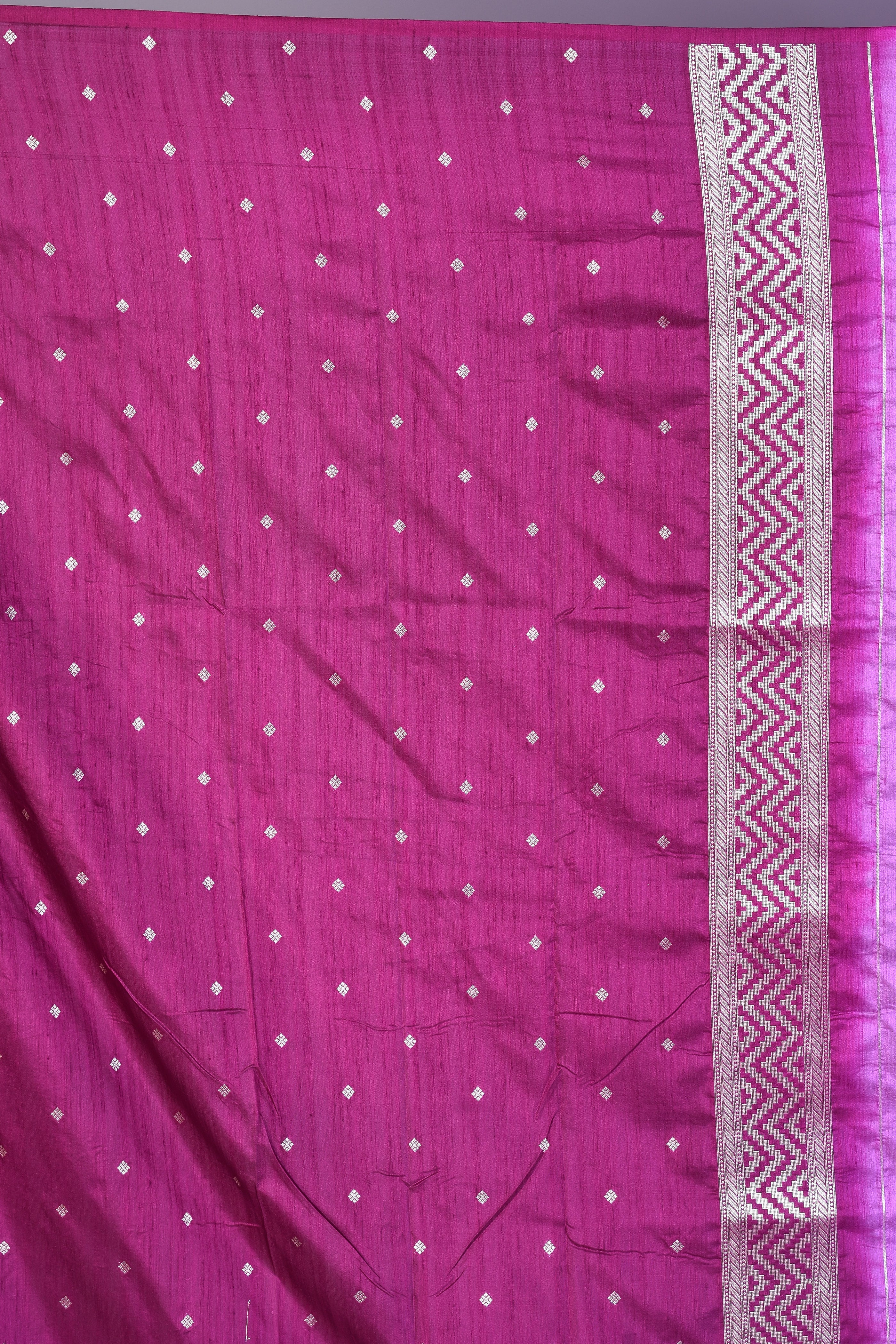 Lavender Art Silk Saree with Zari Work - Keya Seth Exclusive