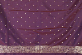 Dual Tone Purple Blended Mashru Silk Saree - Keya Seth Exclusive
