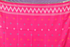 Grey Blended Ikkat Silk Saree - Keya Seth Exclusive