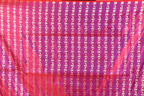 Navy Blue Mushroo Silk Saree - Keya Seth Exclusive