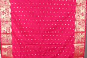 Bottle Green Blended Kanjivaram Silk Saree - Keya Seth Exclusive