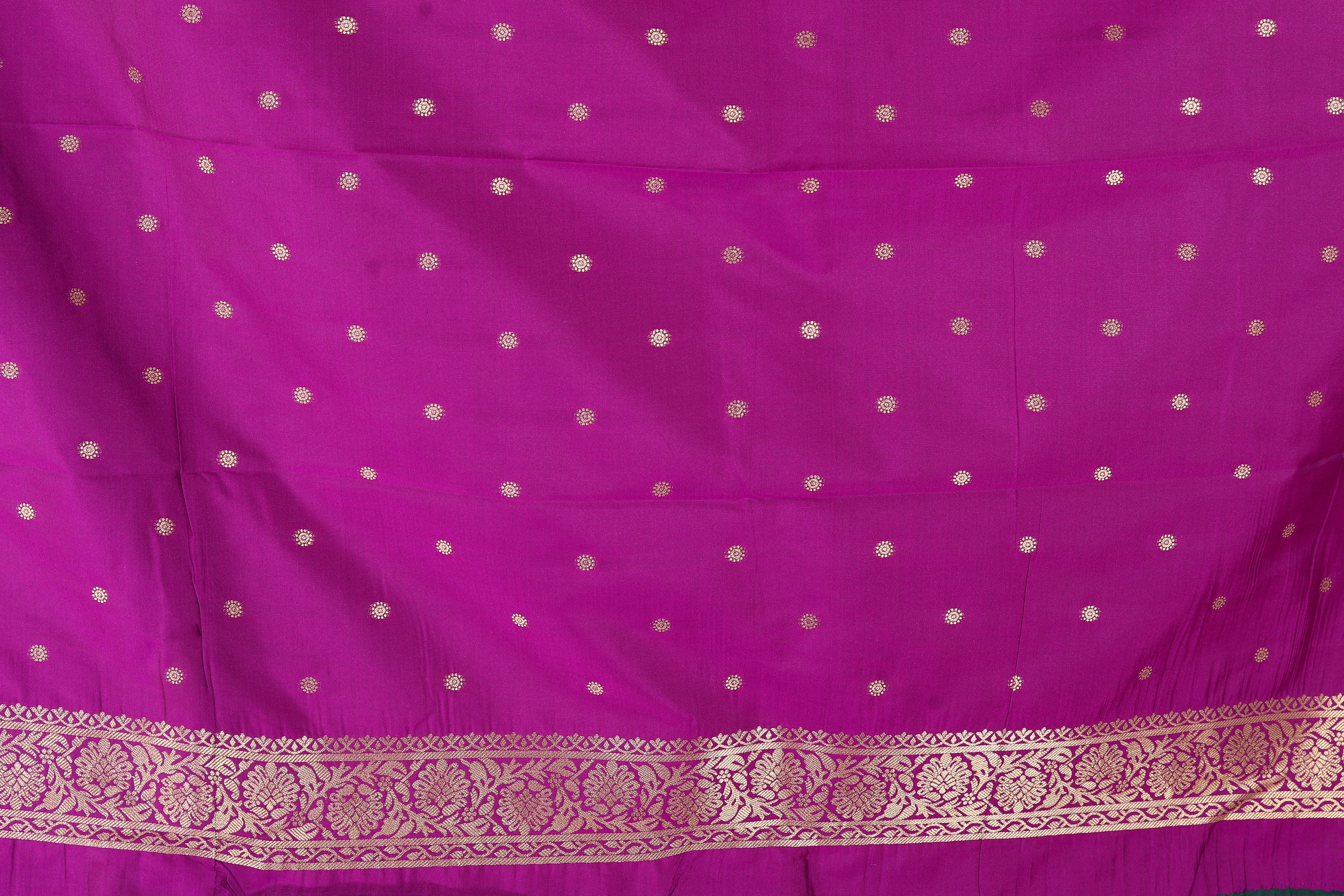 Purple Blended Mashru Silk Saree - Keya Seth Exclusive