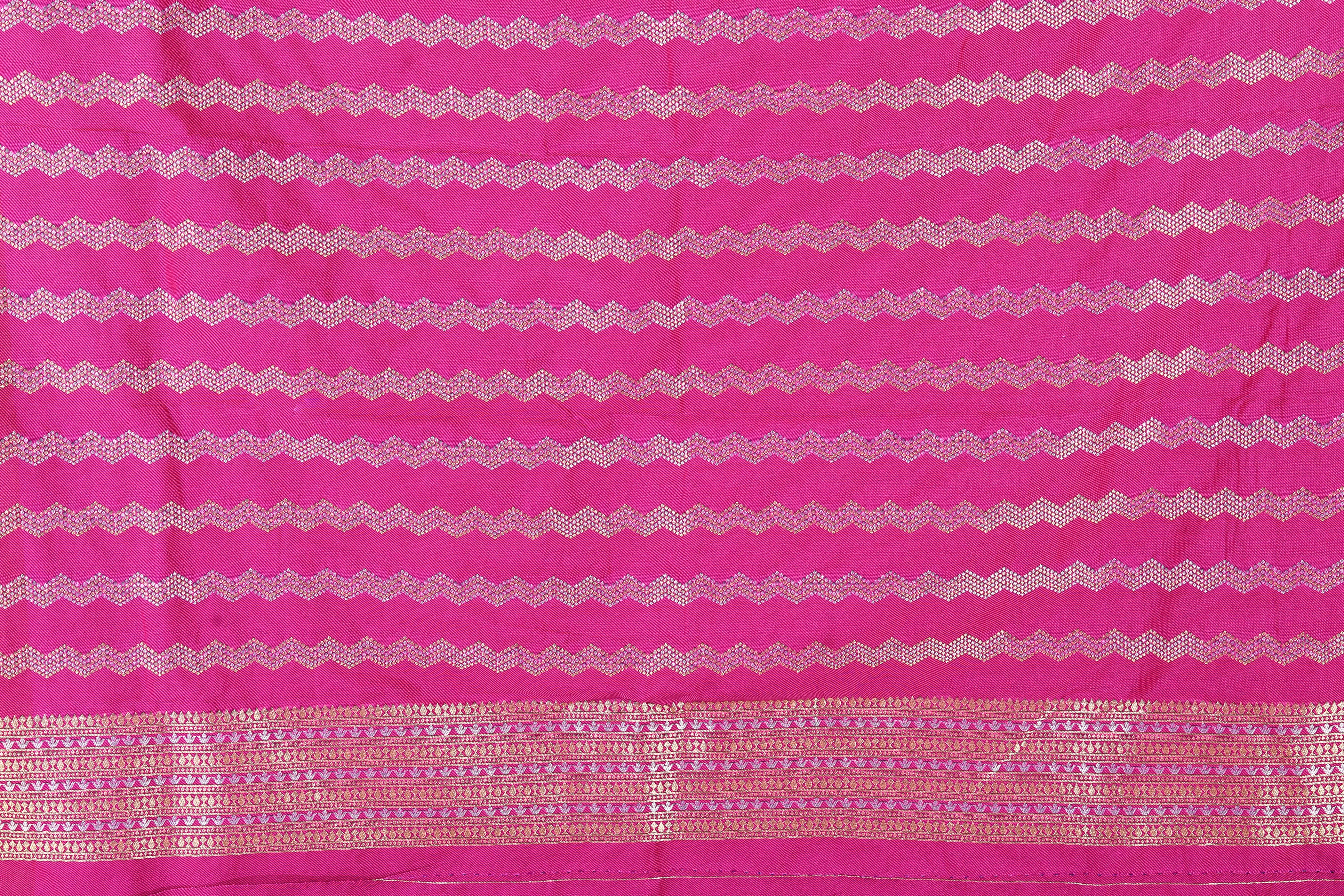 Lavender Blended Katan Silk Saree - Keya Seth Exclusive