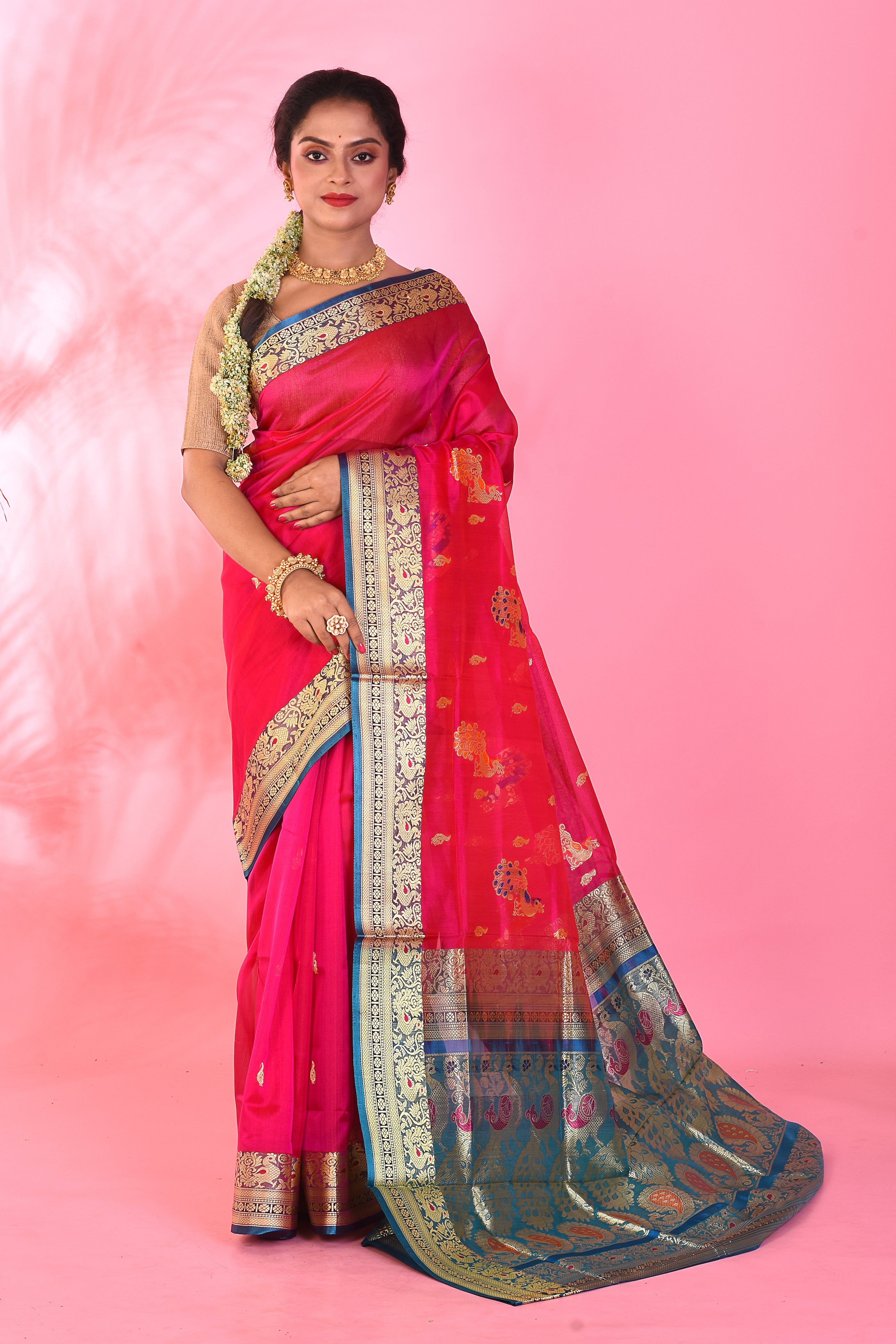 Rani Madurai Pattu Saree - Keya Seth Exclusive