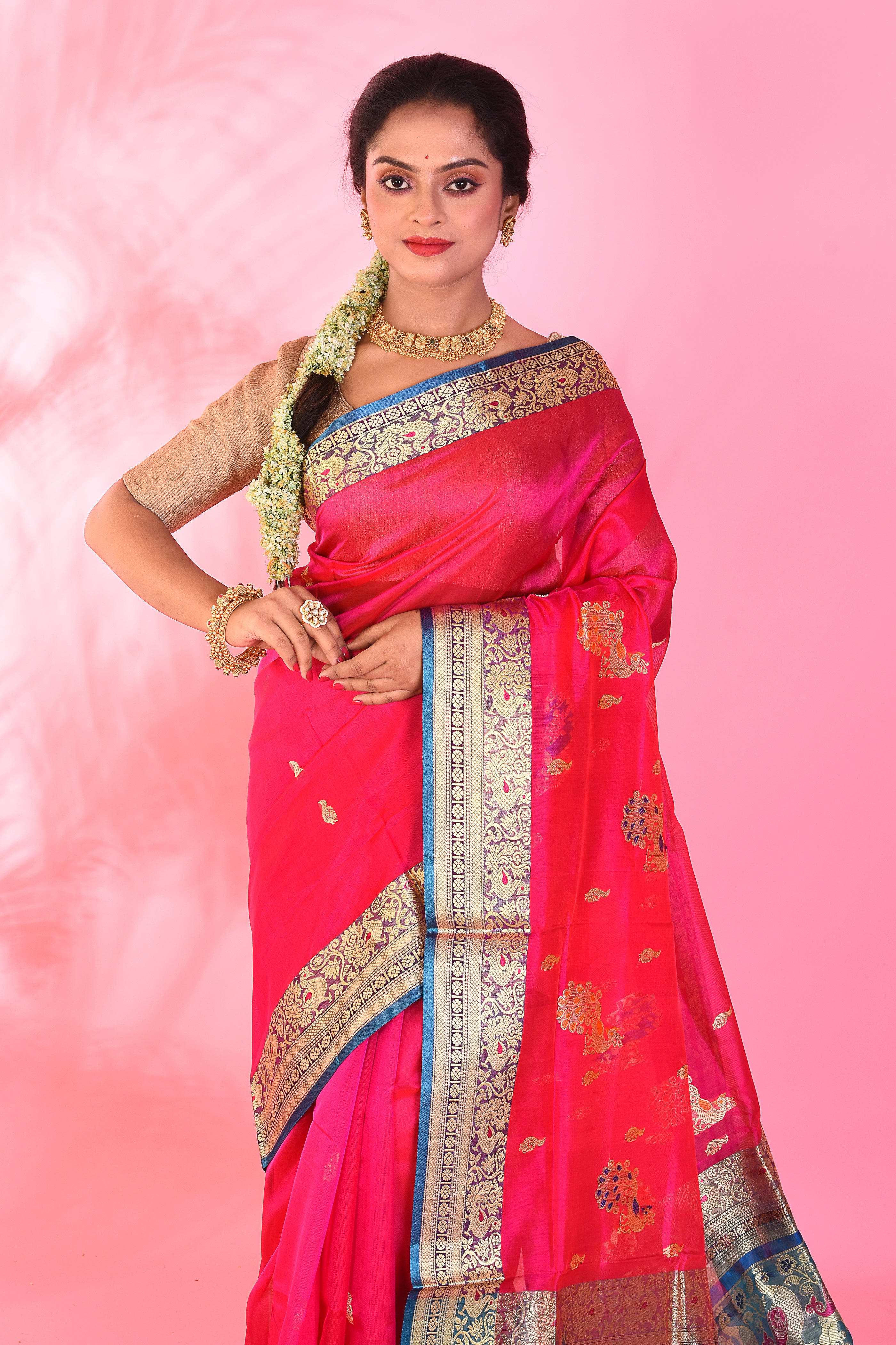 Rani Madurai Pattu Saree - Keya Seth Exclusive