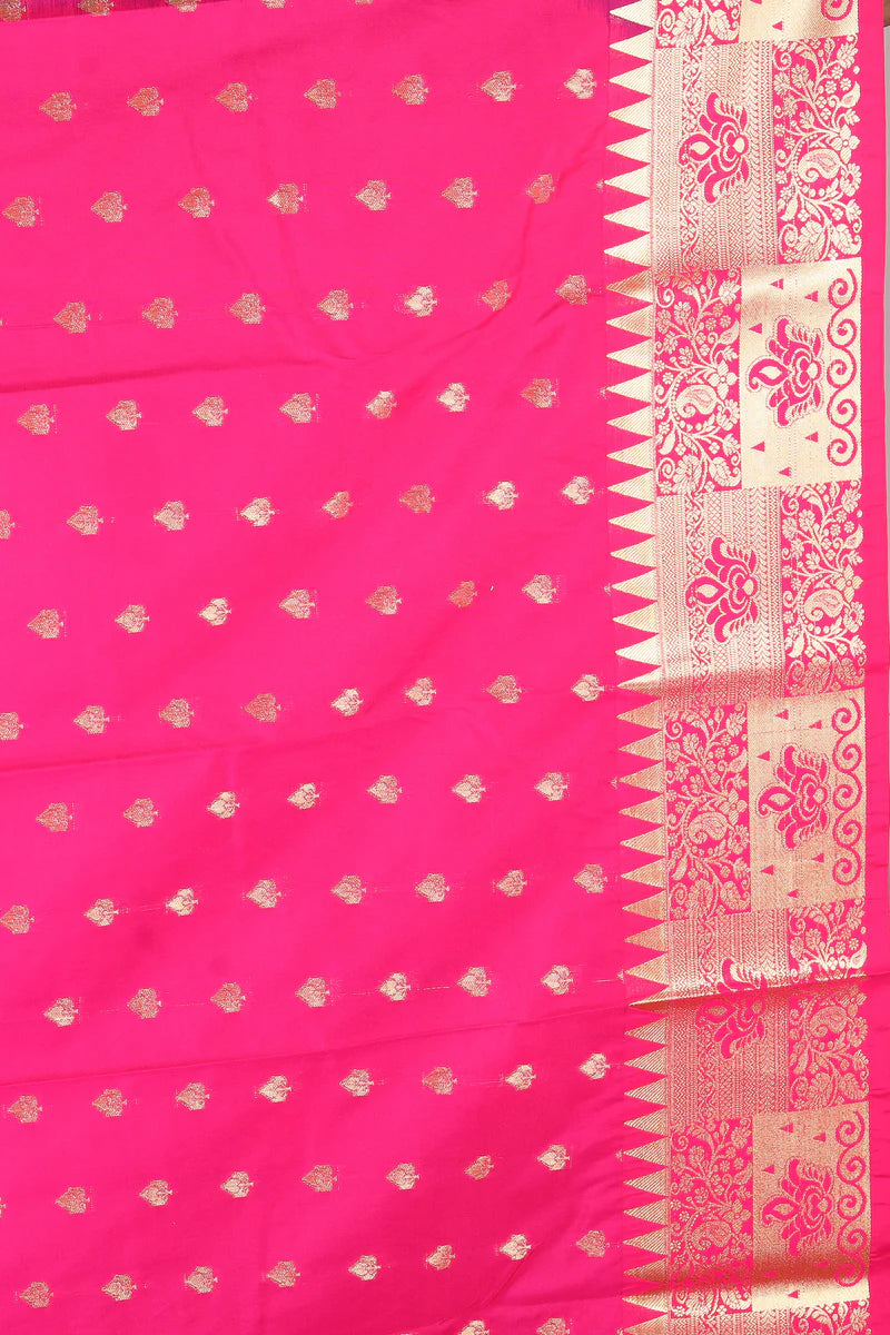 Royal Blue Blended Kanjivaram Silk Saree - Keya Seth Exclusive