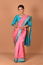 Load image into Gallery viewer, Baby Pink Pure Bomkai Saree - Keya Seth Exclusive
