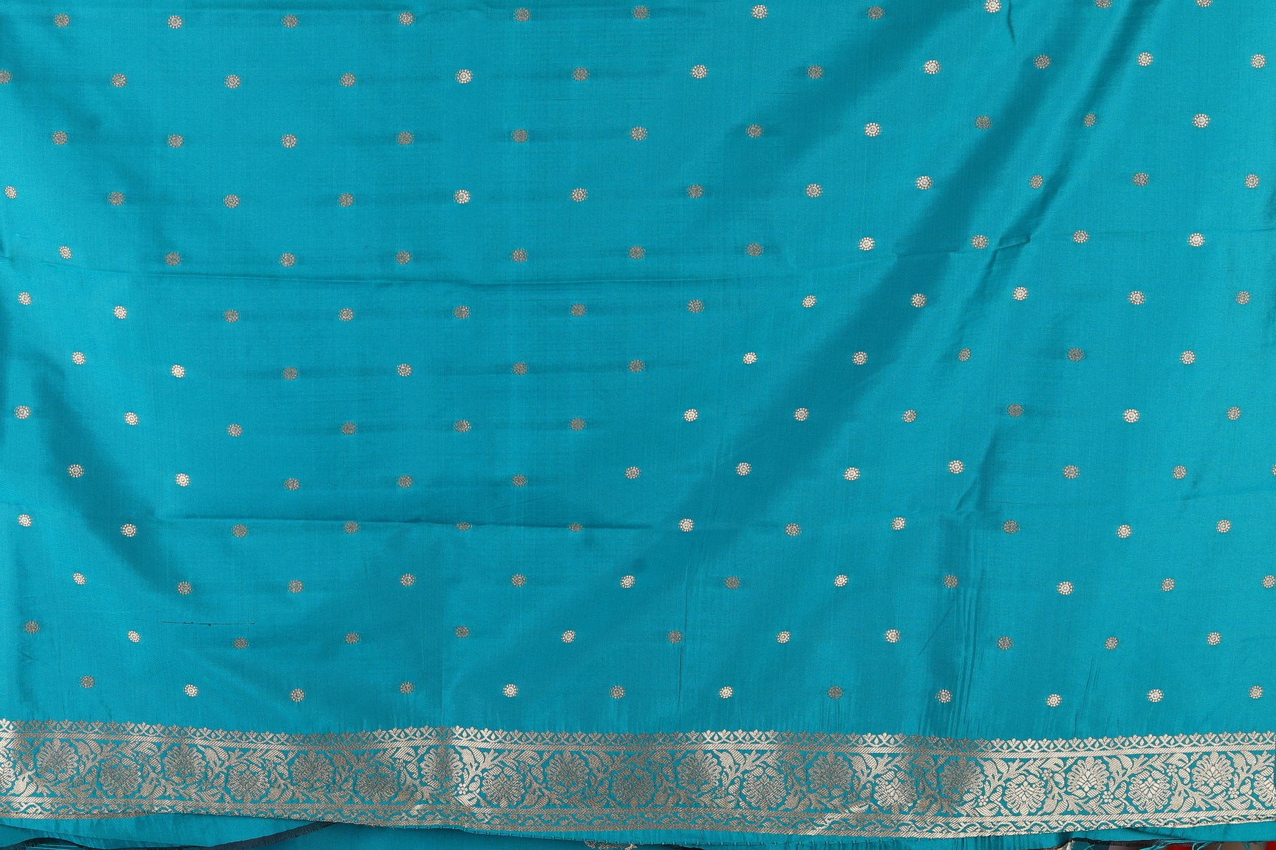 Rama Green Blended Mashru Silk Saree - Keya Seth Exclusive