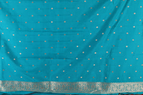 Rama Green Blended Mashru Silk Saree - Keya Seth Exclusive