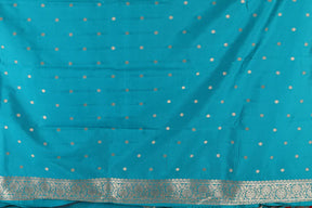 Rama Green Blended Mashru Silk Saree - Keya Seth Exclusive
