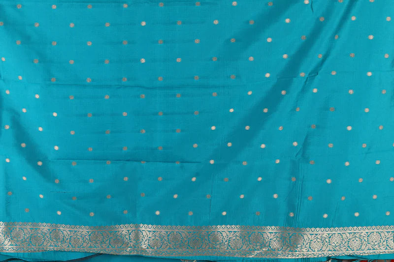 Rama Green Blended Mashru Silk Saree - Keya Seth Exclusive
