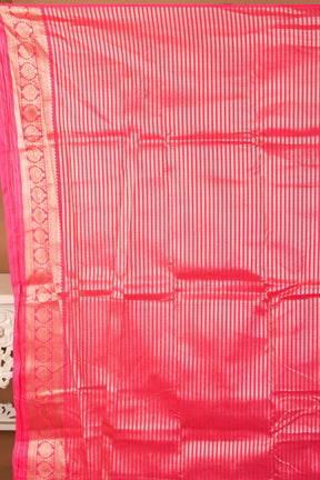 Dual Tone Purple Blended Kanjivaram Silk Saree - Keya Seth Exclusive
