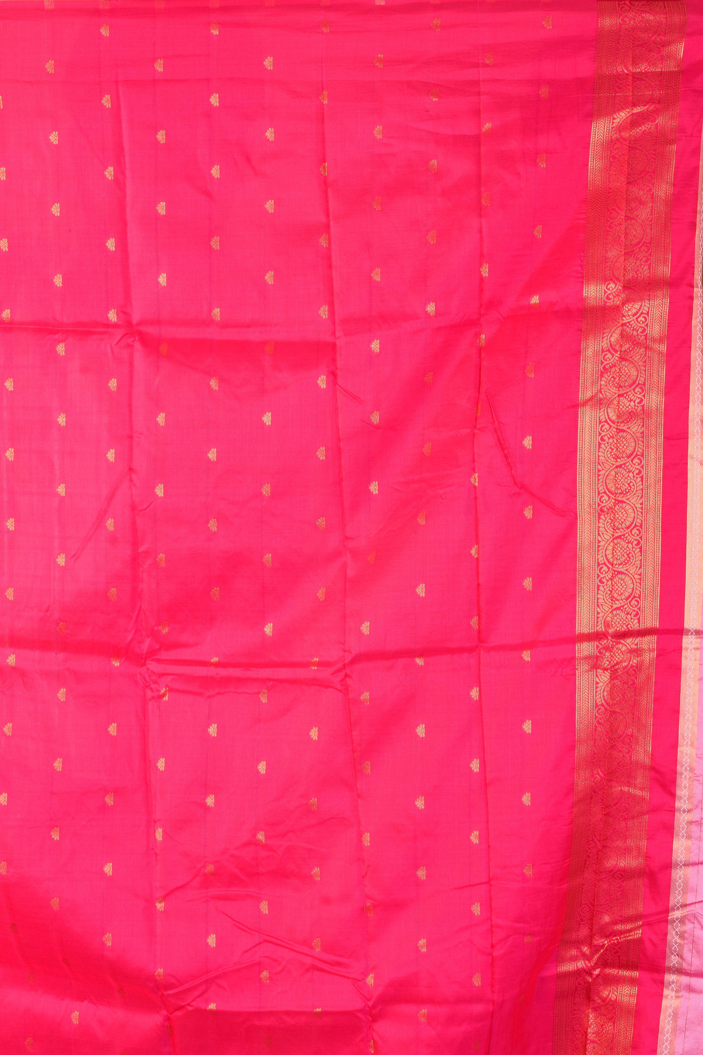 Pink Blended Kanjivaram Silk Saree - Keya Seth Exclusive