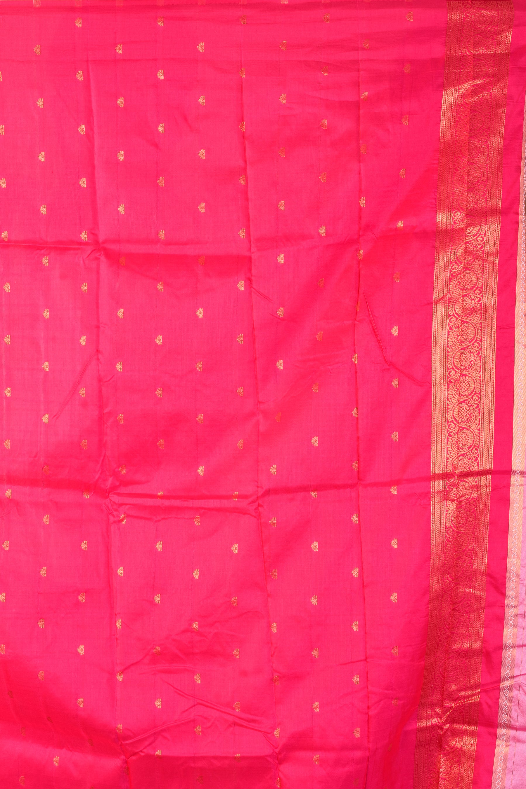 Pink Blended Kanjivaram Silk Saree - Keya Seth Exclusive
