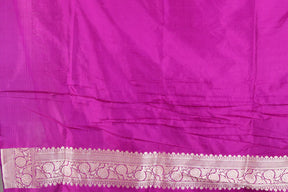 Purple Pure Katan Silk Saree - Keya Seth Exclusive