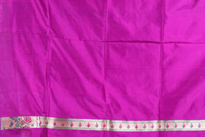 Purple Pure Katan Silk Saree - Keya Seth Exclusive