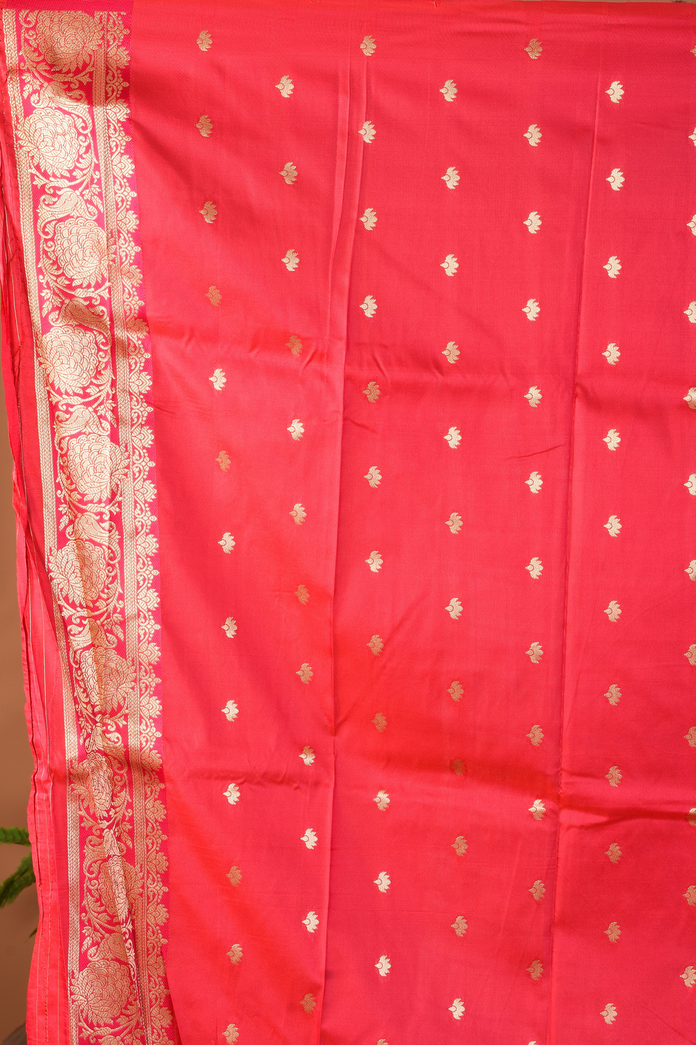 Dual Tone Olive Blended Katan Silk Saree - Keya Seth Exclusive