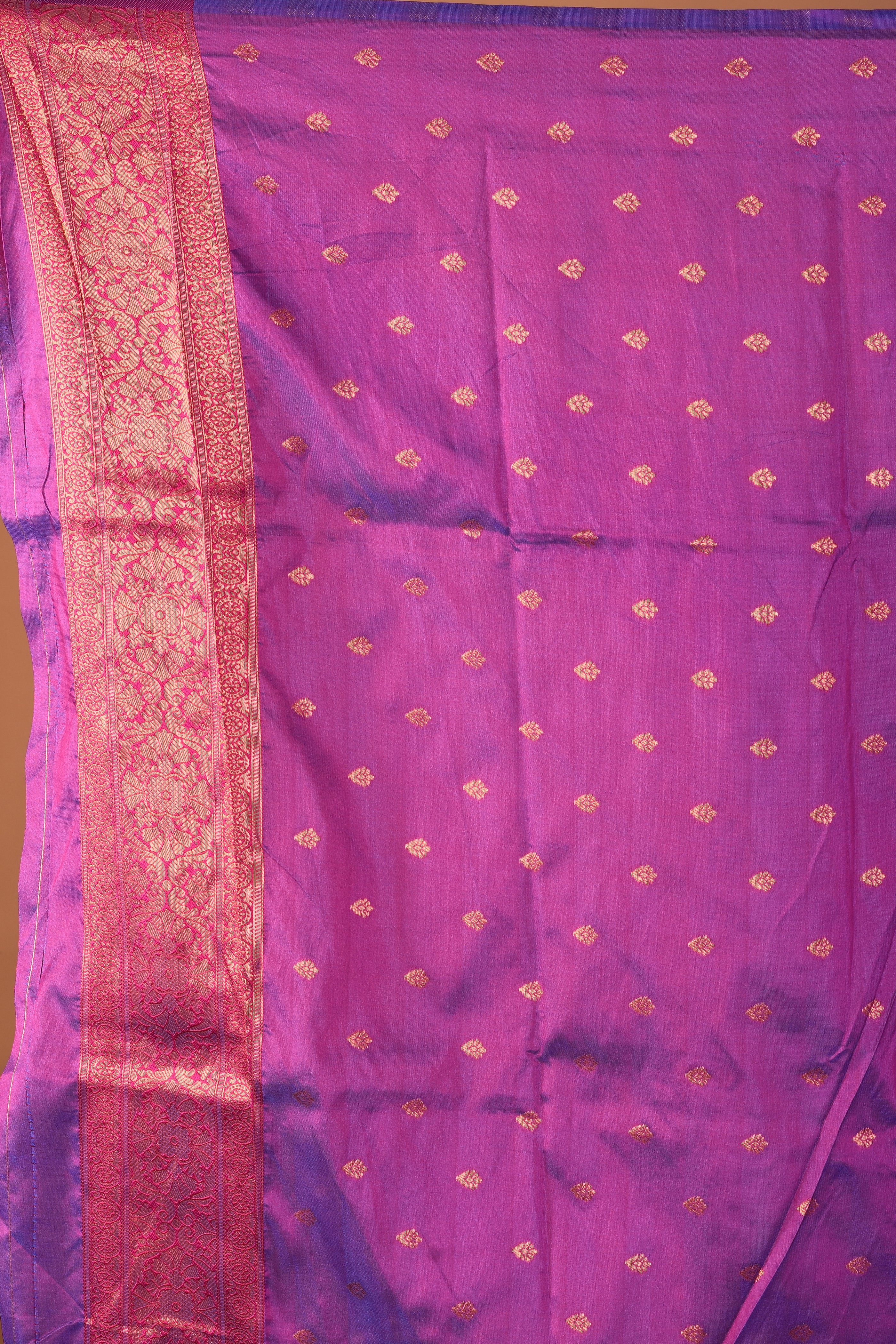 Midnight Blue Blended Katan Silk Saree - Keya Seth Exclusive